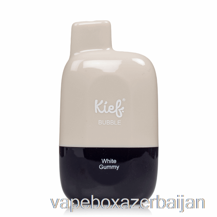 Vape Box Azerbaijan XTRA Kief Bubble 6500 Disposable White Gummy